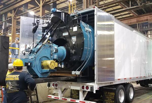 Mobile boiler solution for planned maintenance shutdowns