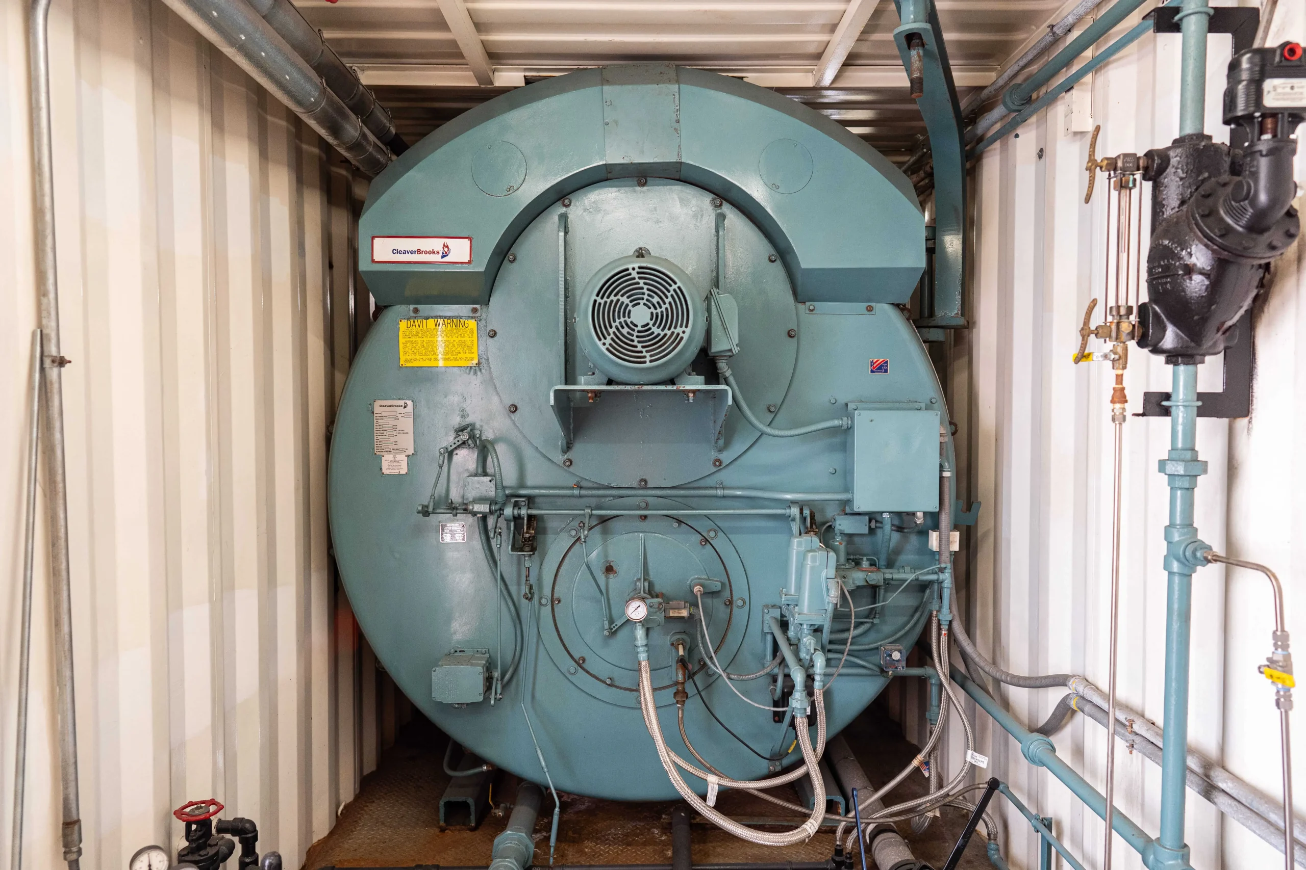 Mobile steam boiler rentals with rapid deployment