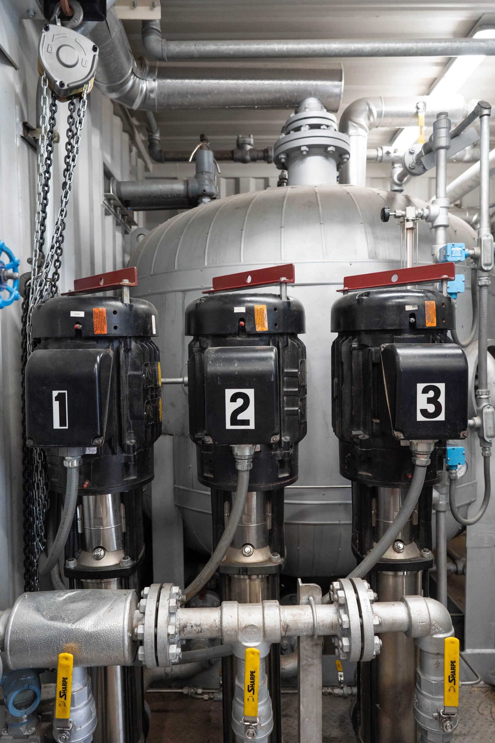 Mobile temporary boiler rental with fast deployment