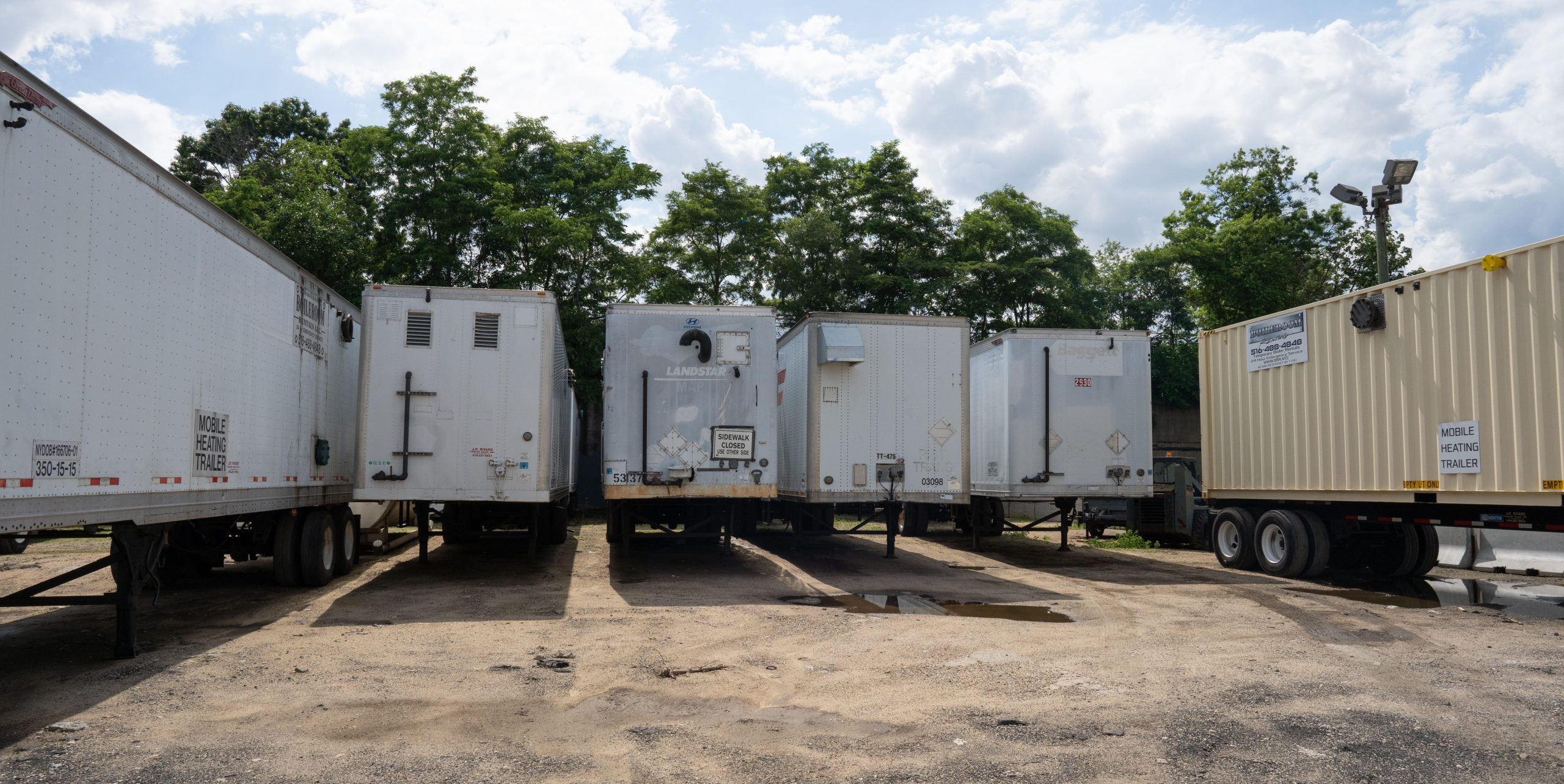 Boiler rental equipment