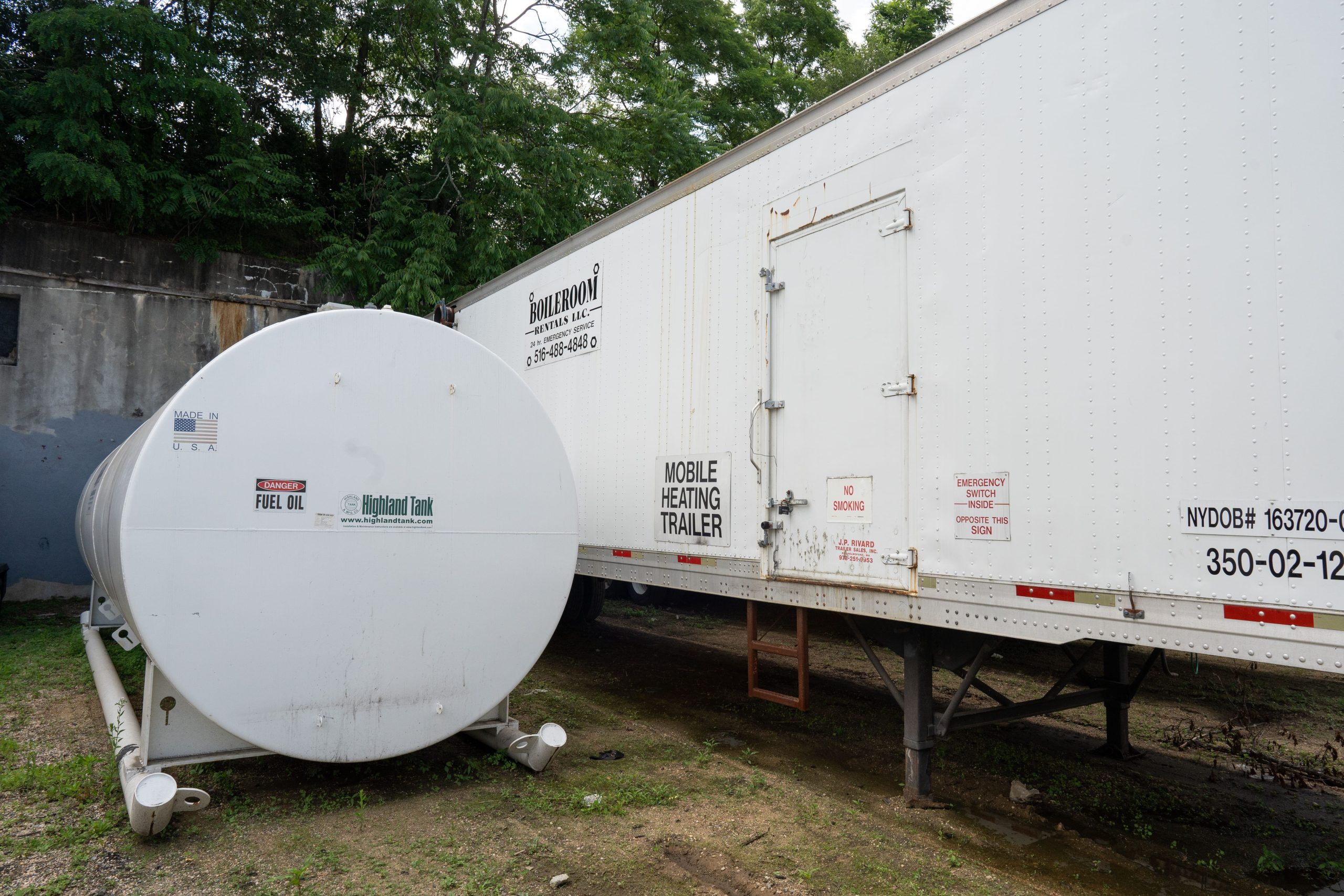 Temporary package boiler rental for commercial facilities
