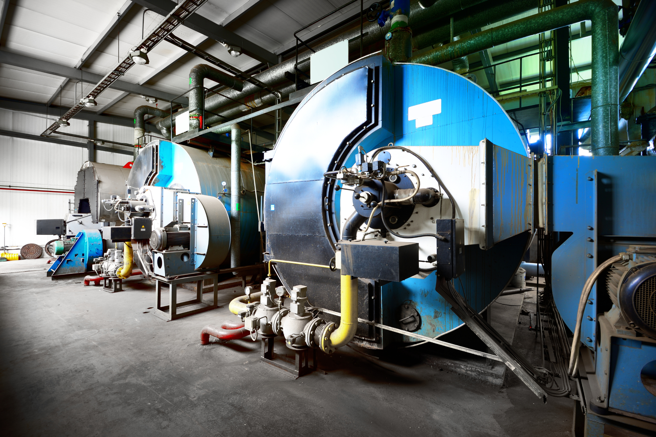 Emergency industrial boiler rental with fast deployment