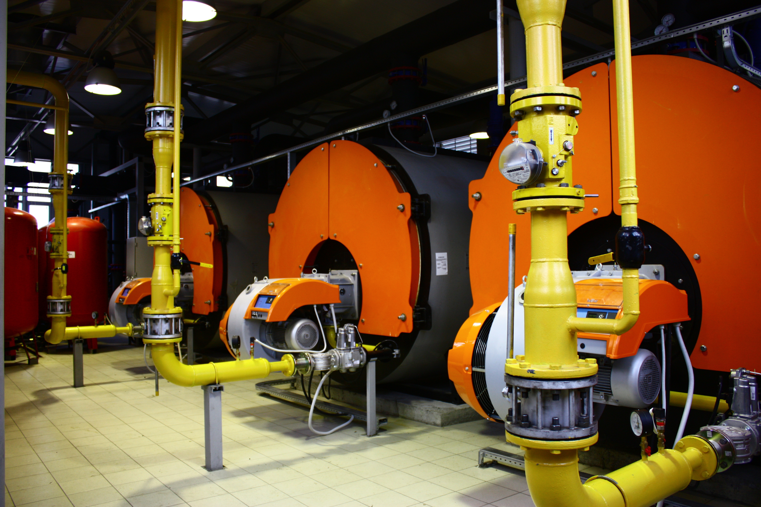 Portable industrial boiler rental for manufacturing plants